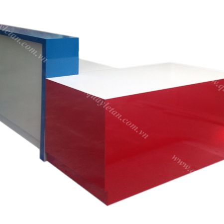 Quầy Lễ Tân Lệch Sơn QLTL S11